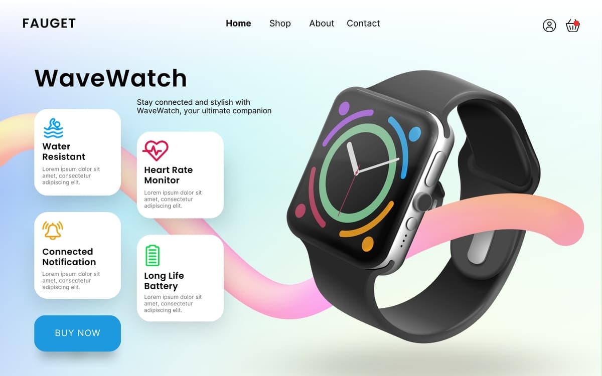 Online Gadget e-commerce website